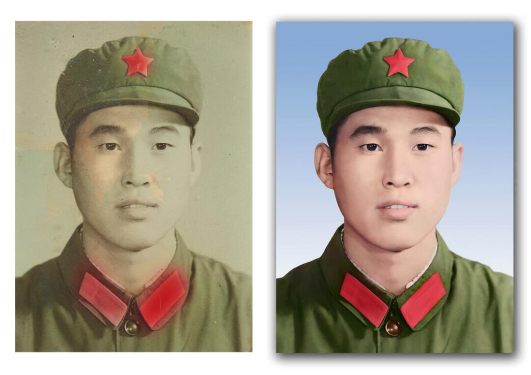 长征镇破损照片修复-18